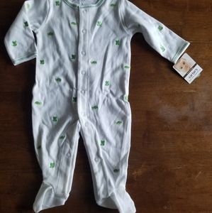 Carter's Turtle & Frog PJs